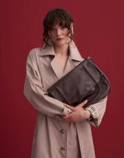 ithal deri omuz çantası kahve 6