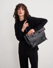 ithal okvana omuz çantası siyah 3