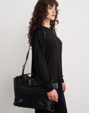 ithal okvana omuz çantası siyah 5