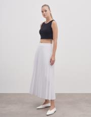 piliseli etek beyaz 3