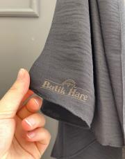 hare model şal siyah 2