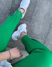 paçası taşlı eşofman altı benetton