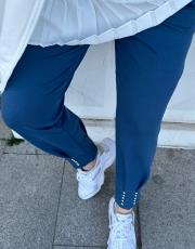 paçası taşlı eşofman altı lacivert