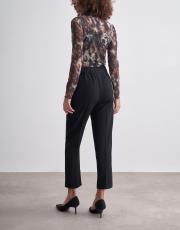 beli lastikli pantolon siyah 3