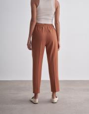 beli lastikli pantolon taba 3