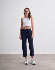 beli lastikli pantolon lacivert