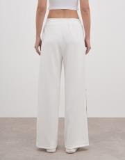 diana payet şeritli eşofman altı ekru 4