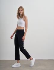 dina krinkıl pantolon siyah