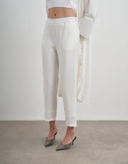 dina krinkıl pantolon beyaz 2