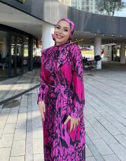 ithal desing pliseli elbise karışık renk 3