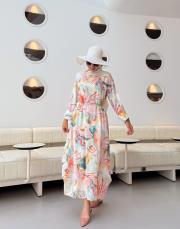 alen desenli desing elbise  5