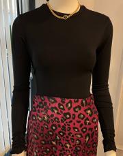 kolu büzgülü crop body siyah 2