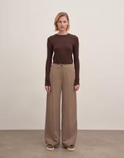 adenya palazzo pantolon vizon