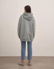 only kanguru cep şardonlu sweat gri 2