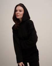 dikiş detay sweat siyah