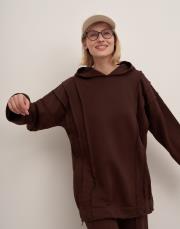 dikiş detay sweat acı kahve 2