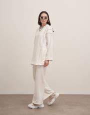 dikiş detay sweat ekru 3