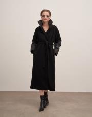 karo kapitone detay şardonlu kap siyah 3