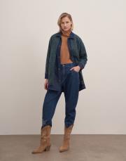 elena kot garnili ceket lacivert