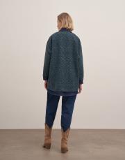 elena kot garnili ceket lacivert 6