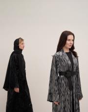 yafa tasarım abaya gri 4