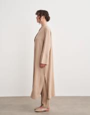 grace gömlek elbise bej 4