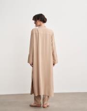 grace gömlek elbise bej 5