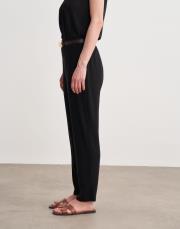 grace havuç paça pantolon siyah 2