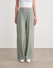 zaina beli lastikli bol paça pantolon mint 2