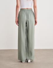 zaina beli lastikli bol paça pantolon mint 4