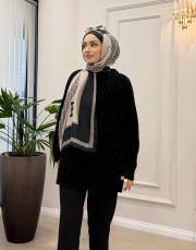 basic simli kazak siyah 2