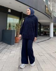 basic simli kazak lacivert 2