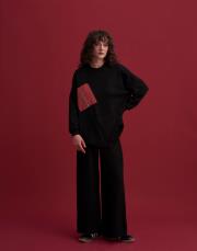 celia garni detay sweat siyah 3