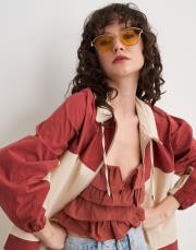 mi ihtal gold çerçeve güneş gözlüğü sarı