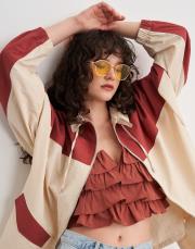 mi ihtal gold çerçeve güneş gözlüğü sarı 2