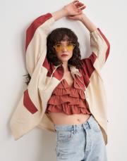 mi ihtal gold çerçeve güneş gözlüğü sarı 3