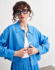 vh ithal leopar çerçeveli güneş gözlüğü mavi 3