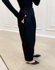 fiona canvas pantolon siyah 3