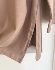 uzun kol basic içlik açık kahve 2