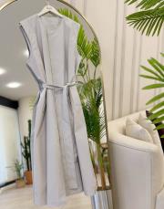 iki parça tasarım trenc bej 2