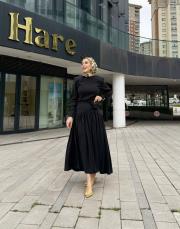 jayla tensel etek siyah 4