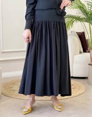 jayla tensel etek siyah 5