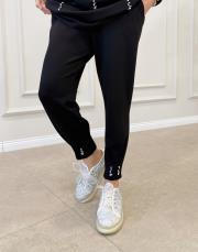 noppe inci detay eşofman altı siyah 3