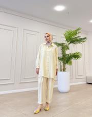 alfreda modal tunik sarı 2