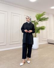 alfreda modal tunik siyah 3