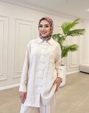 alfreda modal tunik bej 2