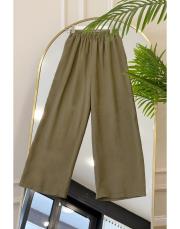 eloise tensel bol paça pantolon haki