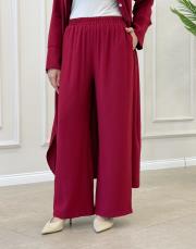 sandra tensel bol paça pantolon bordo 2