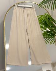 pamuklu bol paça astar bej