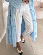 pamuklu havuç kesim astar beyaz